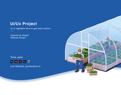 Ui/Ux Project - Early traction for a vegetable store
