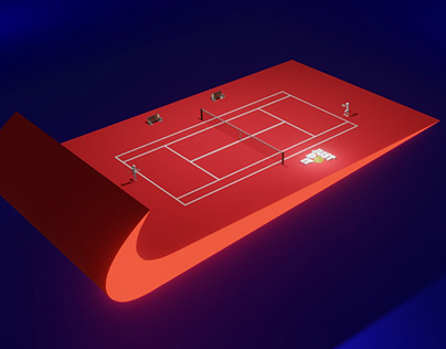 Nike Tennis Court