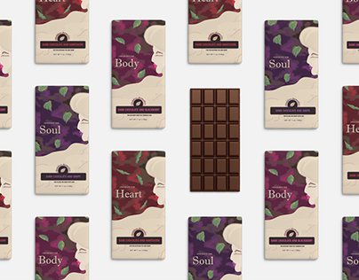 Goddess Remedies Chocolate Packaging