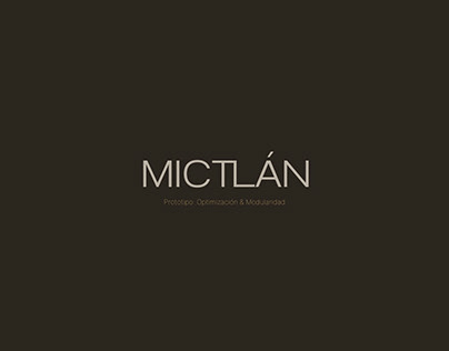 Mobiliario modular: Mictlán 2023