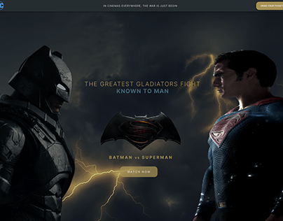 Project thumbnail - Batman Vs Superman Web Ui