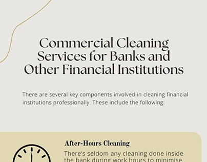 Commercial Cleaning Services for Banks