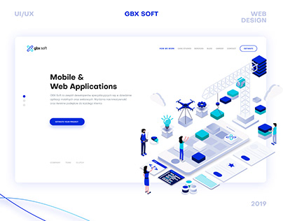 Website Design – Gbx Soft
