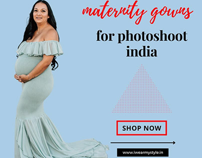 maternity gowns for photoshoot india