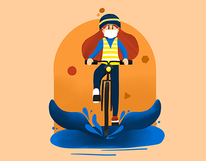 Illustrations for Bike Safety