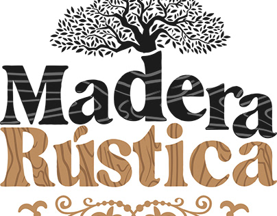Logotipo Madera Rusticas