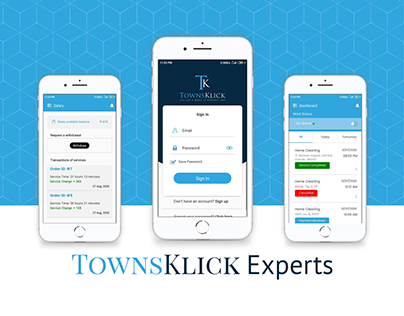 TownsKlick Experts Business App.