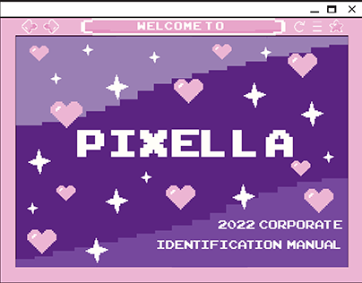 Collegiate Project: PIXELLA Brand Identity