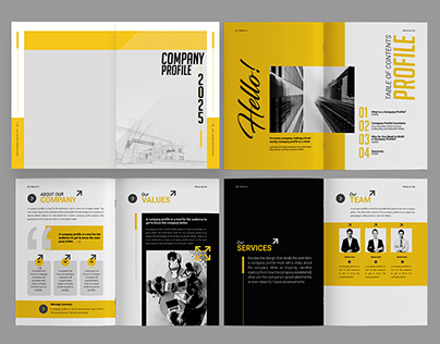 Company Profile | Business Profile | Brochure Design