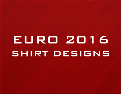 EURO 2016 Shirt Designs