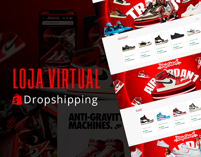 Project thumbnail - Loja virtual | Dripshoes | Dropshipping