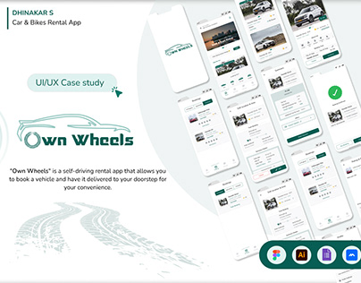 OWN WHEELS - A self driving car bike rental app