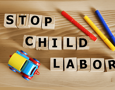 Child labor day - social media post