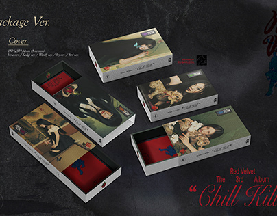 red velvet 'chill kill' - package ver. (redesign)