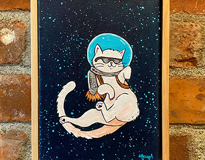 Little Space Cat - Mog to the Moon