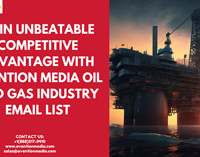 Oil and Gas Industry Email List Providers In USA-UK