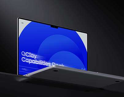 QClay Capabilities Deck | UI/UX | web Design