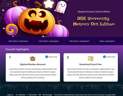 Newsletter Design (Halloween Theme)