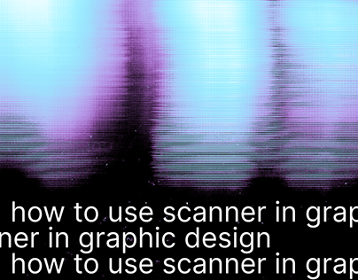 How to use a scanner in graphic design