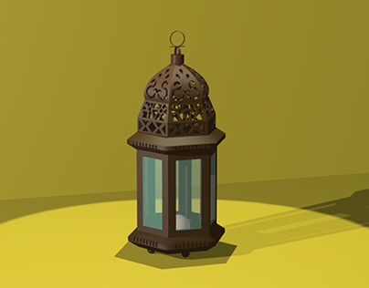3d lantern (ramadan lantern)