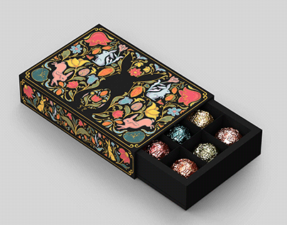 Project thumbnail - Illustrated Packaging - Easter chocolate box