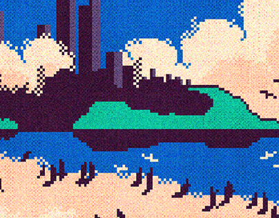 pixel city moments