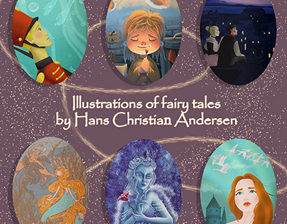 Illustrations of fairy tales by Hans Christian Andersen