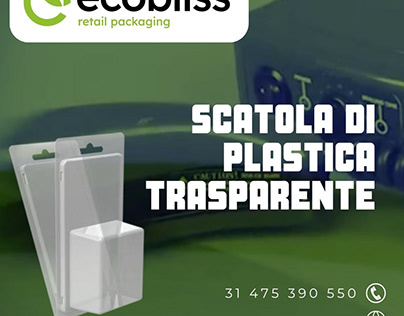Scatola di plastica trasparente | The Ecobliss Webshop