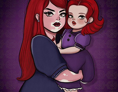 Baby Ophelia and Mother Wanda