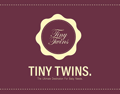 TINNY TWINS BRANDING.