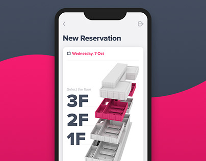 UX/UI | Desk Reservation App