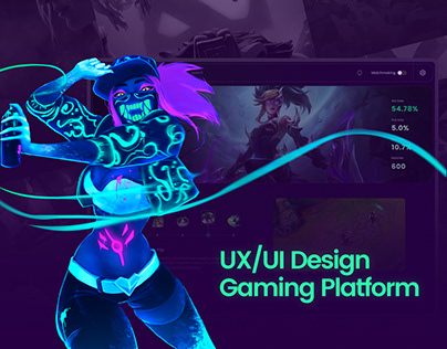 Product | UX/UI design Gaming Platform & Promo Page