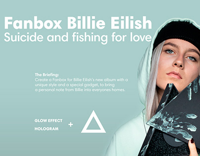 Semesterprojekt -Album Cover Billie Eilish