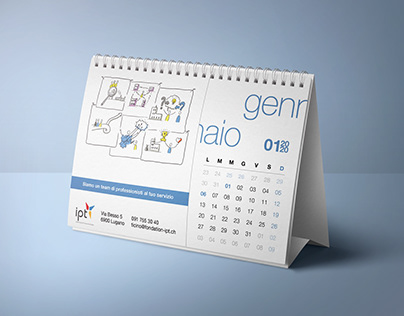 Calendario 2020 per la Fondazione IPT