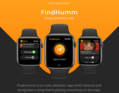 Music detection app for Apple watch