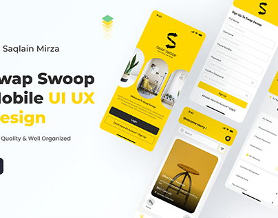 Swap Swoop - Mobile App - UI UX Design