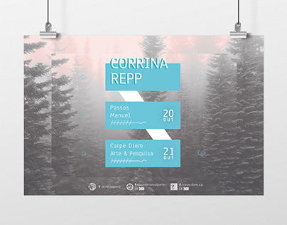 Corrina Repp concert // poster + FB cover