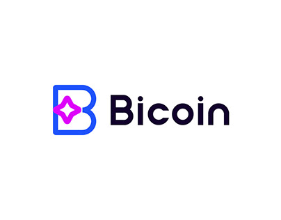 crypto logo, modern logo, b logo