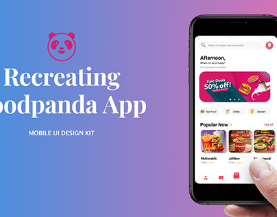 Recreating Food Panda App