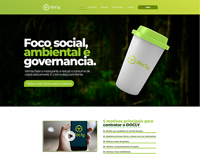 Redesigner Site - Projeto Docly