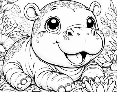 Coloring pages illustration
