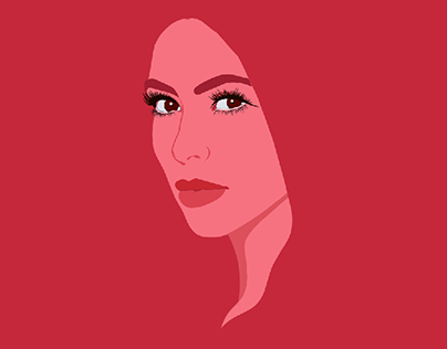 Kim Kardashian illustration
