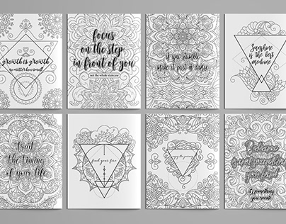 Quotes for Inspiration and Motivation - Coloring Book