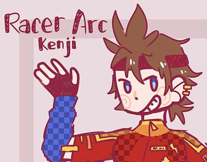 Racer Arc Kenji Outfit Concept