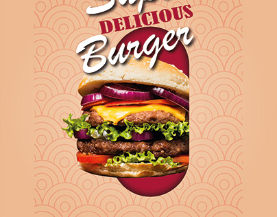 Hamburger Poster Design 2024