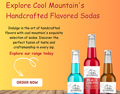 Hand Crafted Sodas at Cool Mountain Soda