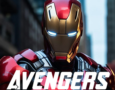 "Avengers" Poster Template
