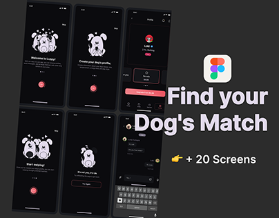 Doggy Dating App | UI design