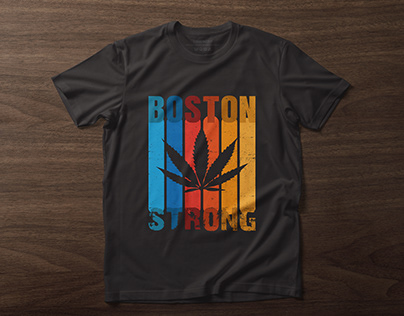 BOSTON STRONG T-SHIRT DESIGN