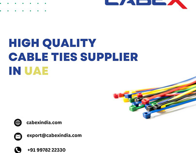 High Quality Cable ties Supplier in UAE